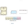Trappe Toit 448 x 268 mm Panneau de pont Euro 1 Nuova Rade