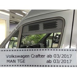 Crafter grilles vitres après mars 2017