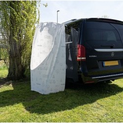 Rideau de douche portable