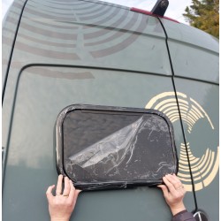 Baie projetable 500 x 300 mm avec Store et Moustiquaire - C Swing