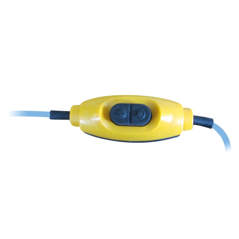 Douche Camping Portable BORDEAG – 12V, Pompe Immergée, 5 M De Câble, Jaune, Avec Sac Et Crochet
