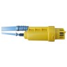 Douchette portable avec pompe 12 volts couleur jaune