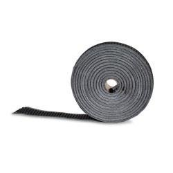 Tapis thermo-adhésif universel à faire soi-même, noir/argent, 3,5 m x 1,55 m