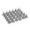 Tapis thermo-adhésif universel à faire soi-même, noir/argent, 3,5 m x 1,55 m
