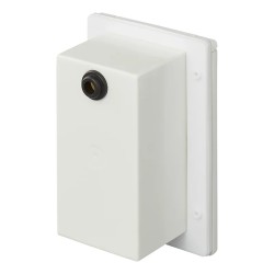 Prise extérieur P17 rectangle / blanche