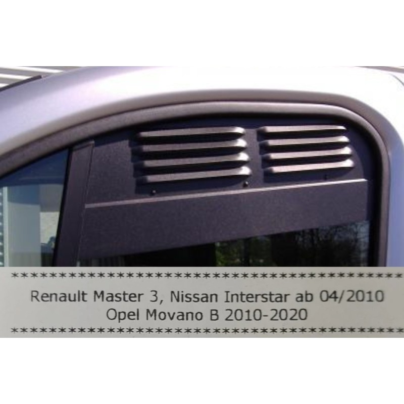 Master 3 Movano B grilles vitres