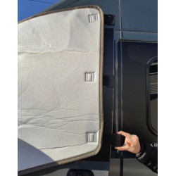Volet extérieur pare brise isotherme rabattable