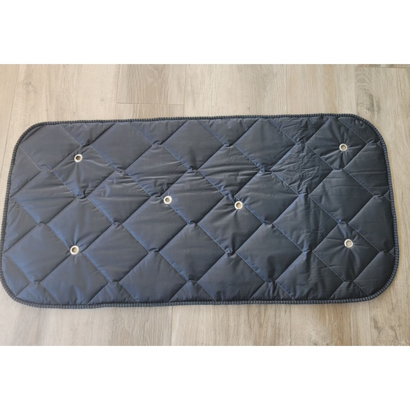 Kit Rideaux thermiques universels à faire soi-même, noir/argent, 3,5 m x 1,55 m