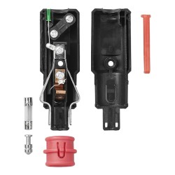 Fiche allume cigare universel 12V/24V avec fusible 8 A et Voyant