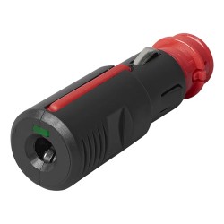 Fiche allume cigare universel 12V/24V avec fusible 8 A et Voyant