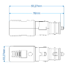 Fiche allume cigare universel 12V/24V dans blister