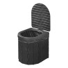 Toilette pliable