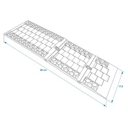 Plaques de désensablages pliable - jeu de 2 pièces