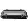 Trappe hublot cloison de séparation 400 x 200 mm - NOIR