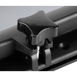 Trappe hublot cloison de séparation 400 x 200 mm - NOIR