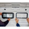 Trappe hublot cloison de séparation 400 x 200 mm