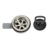 Bonde pour trou évacuation D.54mm