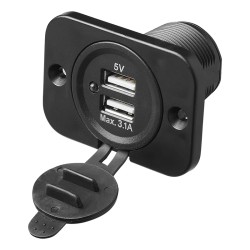 Prise-USB double à...