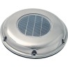 Ventilateur extracteur solaire chromé extra plat