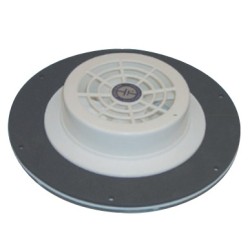 Ventilateur extracteur solaire chromé extra plat