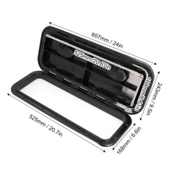 Trappe ouverture cloison de séparation 607 x 243 mm