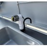 Douche portable autonome avec batterie intégrée