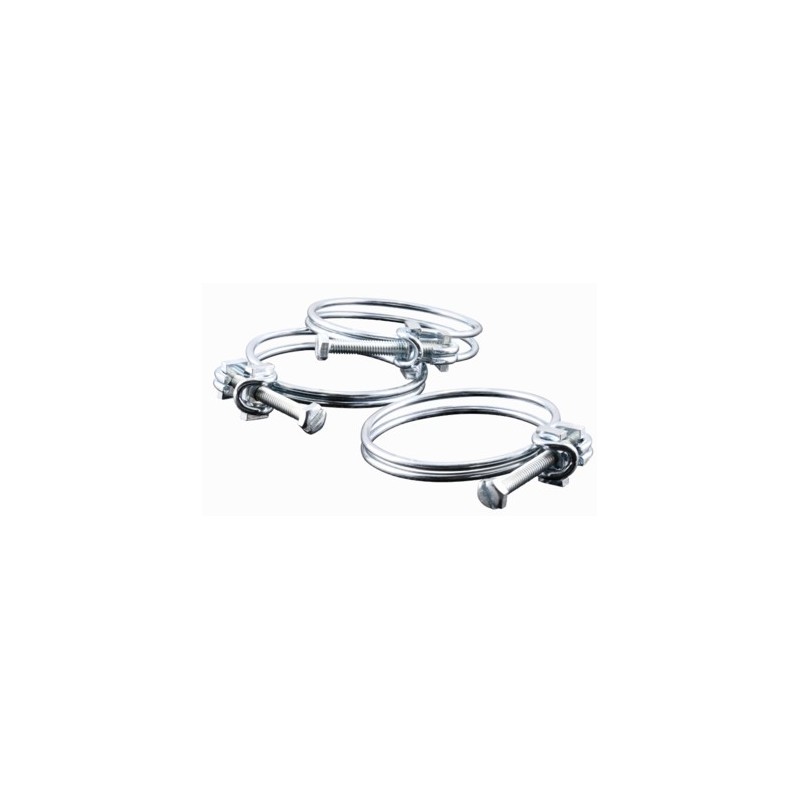Colliers de tuyau D.25 mm en spirale 3 pièces