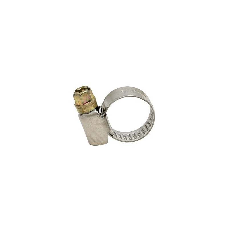 Colliers pour tuyau D. 8 à 16 mm - 5 pièces
