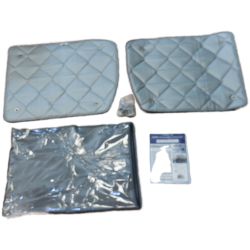 Rideaux isolants vitrages portes arrières sur mesures