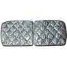 Rideaux isolants vitrages portes arrières sur mesures
