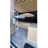 Pied de table rotatif 360°