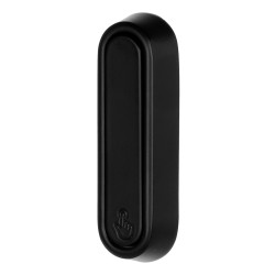 Crochet pliable aluminium noir