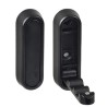 Crochet pliable aluminium noir