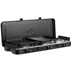 Réchaud de camping 3 brûleurs - 3 Cook Turbo FFD Deluxe