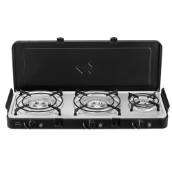 Réchaud de camping 3 brûleurs - 3 Cook Turbo FFD Deluxe