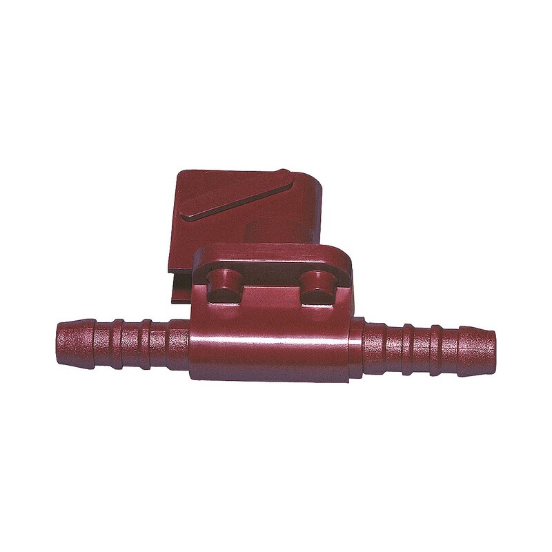 Contacteur automatique tuyau 10 mm + clapet anti-retour de 0,4 bar