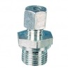 Raccord bicône gaz 1/2 mâle / diam. 8 mm femelle bicône