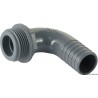 Connecteur fileté 3/4" (20x27) coudé 90° sortie 25 mm