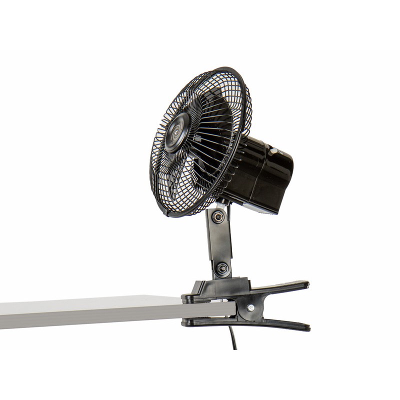Ventilateur 12 Volt, oscillant avec support de serrage