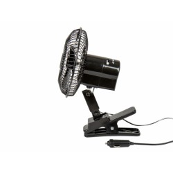Ventilateur 12 Volt, oscillant avec support de serrage