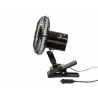 Ventilateur 12 Volt, oscillant avec support de serrage