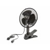 Ventilateur 12 Volt, oscillant avec support de serrage