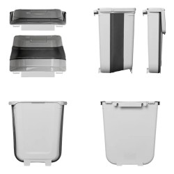 Poubelle pliable 8 litres