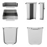 Poubelle pliable 8 litres Pillar Foldaway - BRUNNER