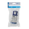 Adaptateur fiche P17 vers prise francaise monobloc