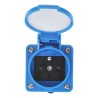 Adaptateur fiche P17 vers prise francaise monobloc