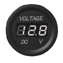 Voltmètre à encastrer numérique 6 à 30V