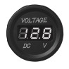 Voltmètre à encastrer numérique 6 à 30V
