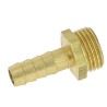 Raccord laiton cannelé droit Ø10 - mâle 3/8'' (12/17) - Osculati