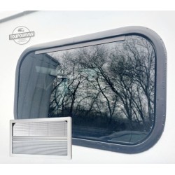 Baie projetable 600 x 450 mm avec Store et Moustiquaire - C Swing